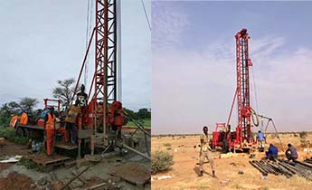 GSD-IIA型钻机在北苏丹施工
